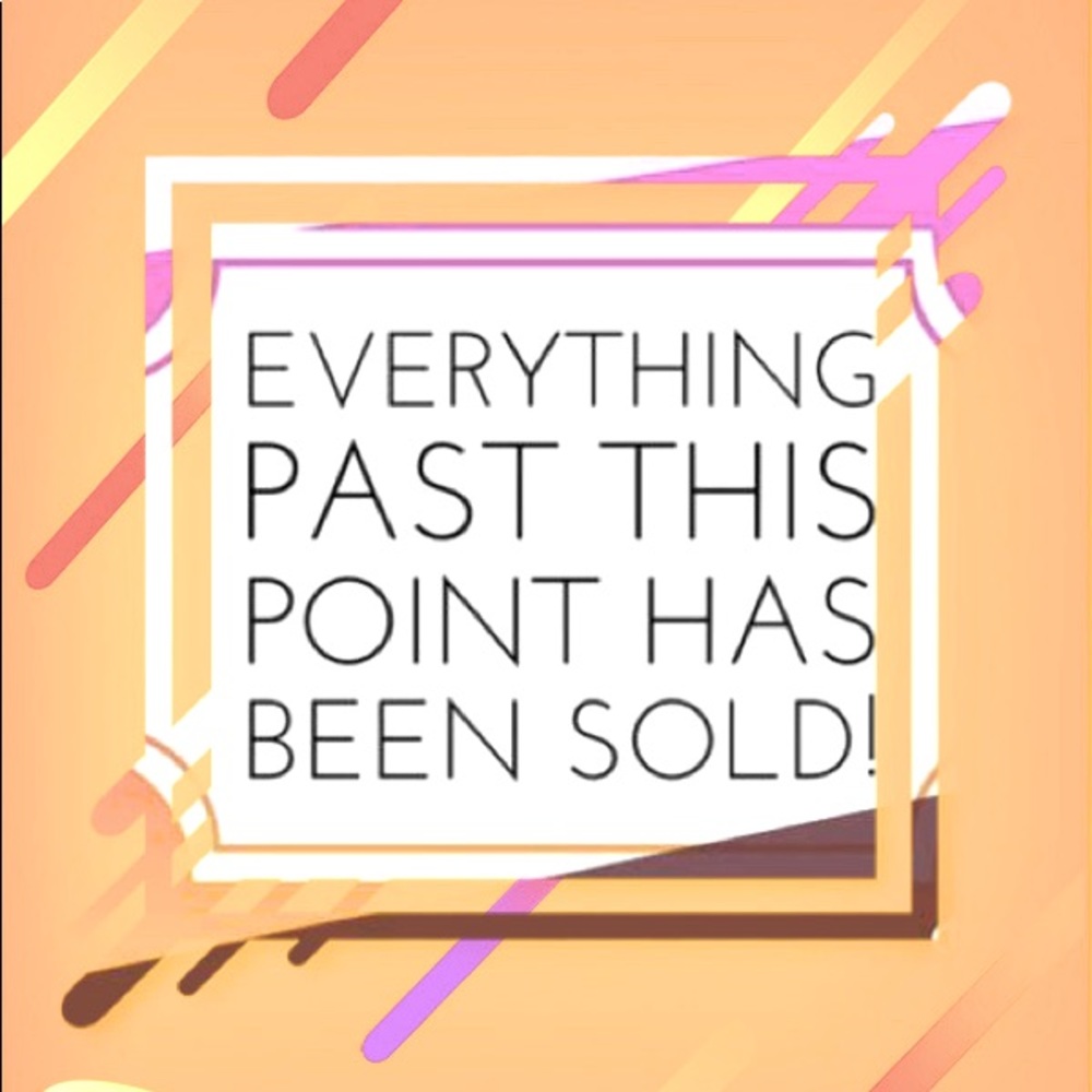 Sold Items Below ⬇️